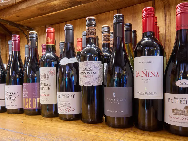 Wines at The Elm Tree Inn