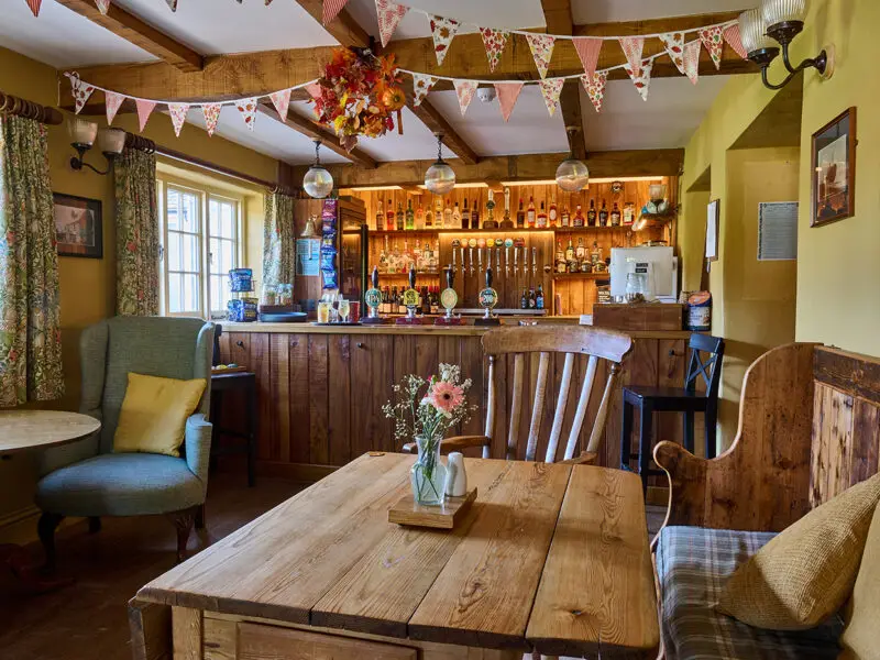 Bar Area The Elm Tree Inn