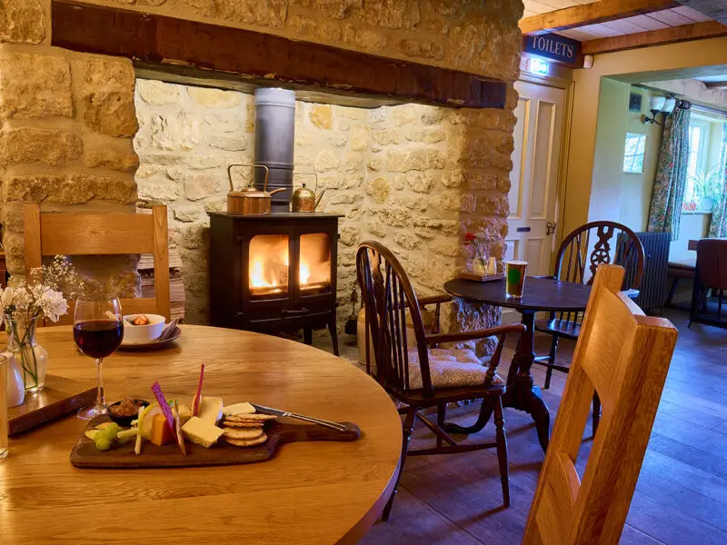 Cheese by the Fire The Elm Tree Inn